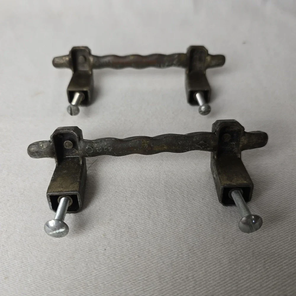 1967 Twisted Drawer Pulls 4 1/2